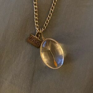 Wish necklace.